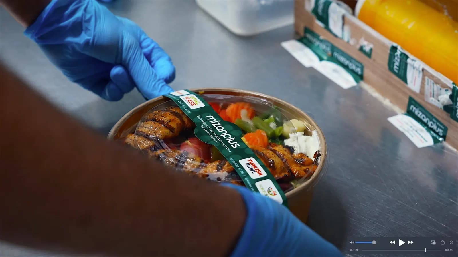 Hands-free portioning and packaging