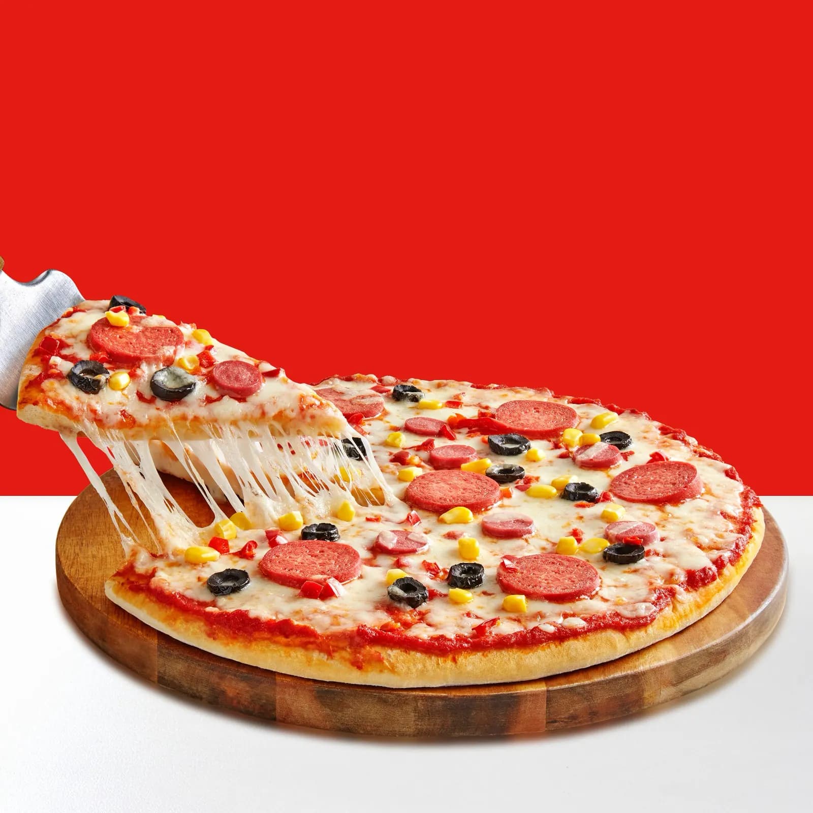 Pizza from Puzzle Pizza