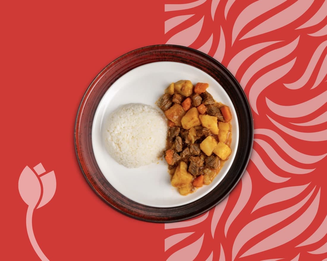 Tas kebab with rice pilaf from Sultan Hatun Ev Yemekleri