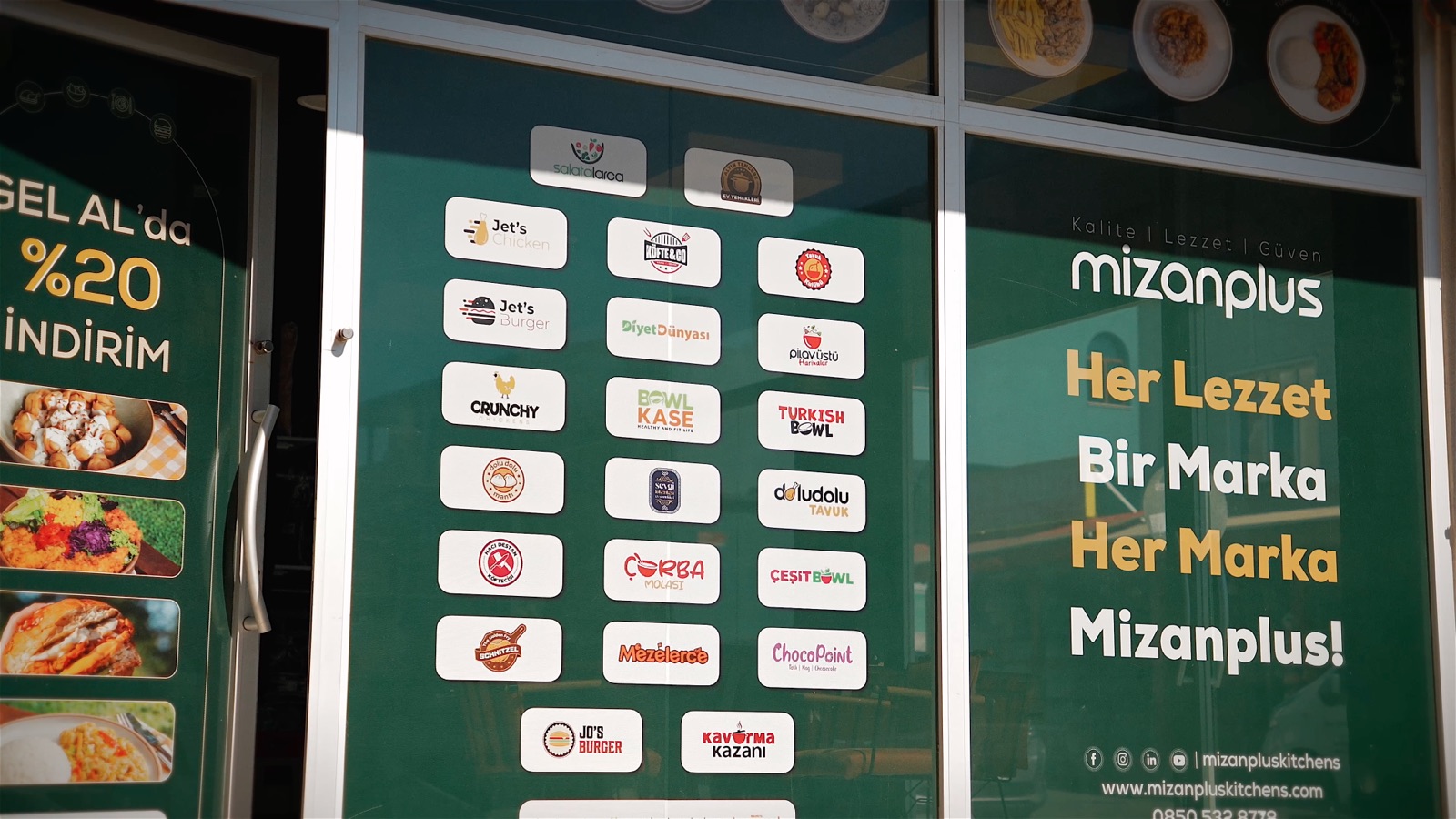 Mizanplus marka menüsü