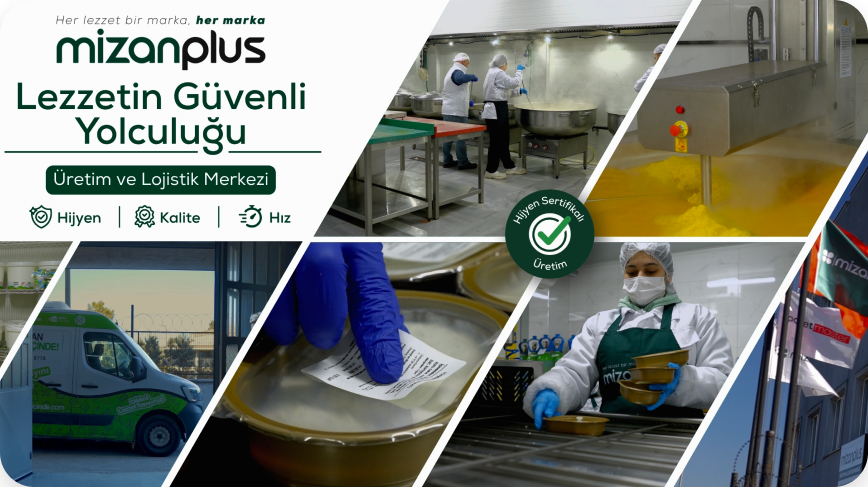 Lezzetin Güvenli Yolculuğu — üretim ve lojistik merkezi