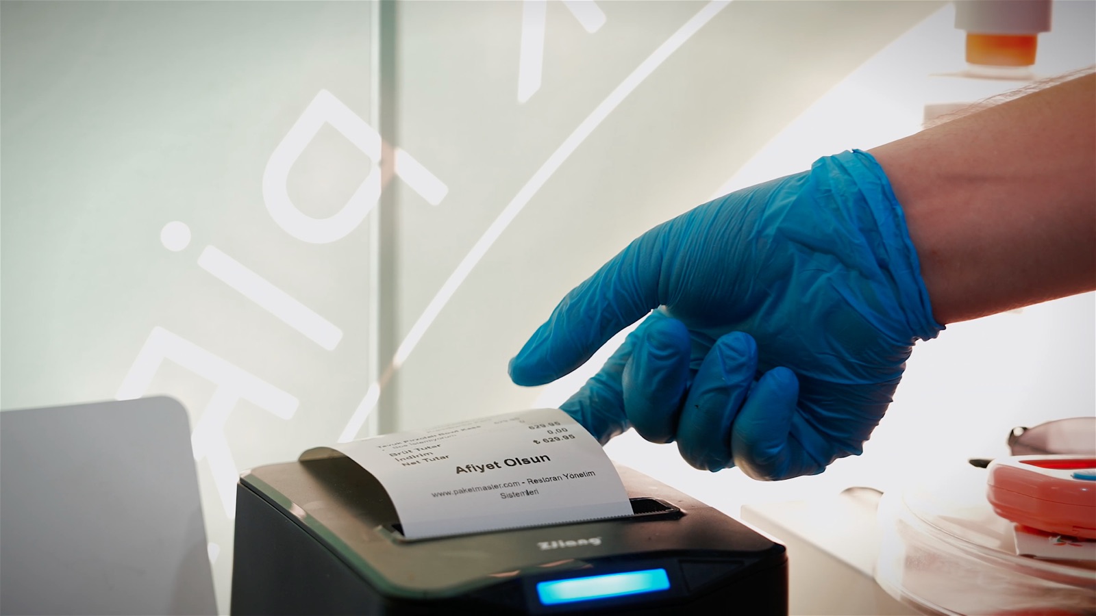 Siparişin şubede hazırlanması